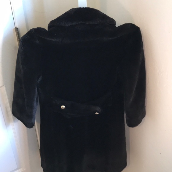 Vintage 1960s Faux Fur winter Coat - Picture 5 of 8